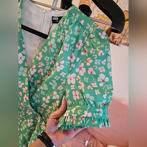 Free People Kourt Rhoda Floral Mini Dress - Picture 8 of 13